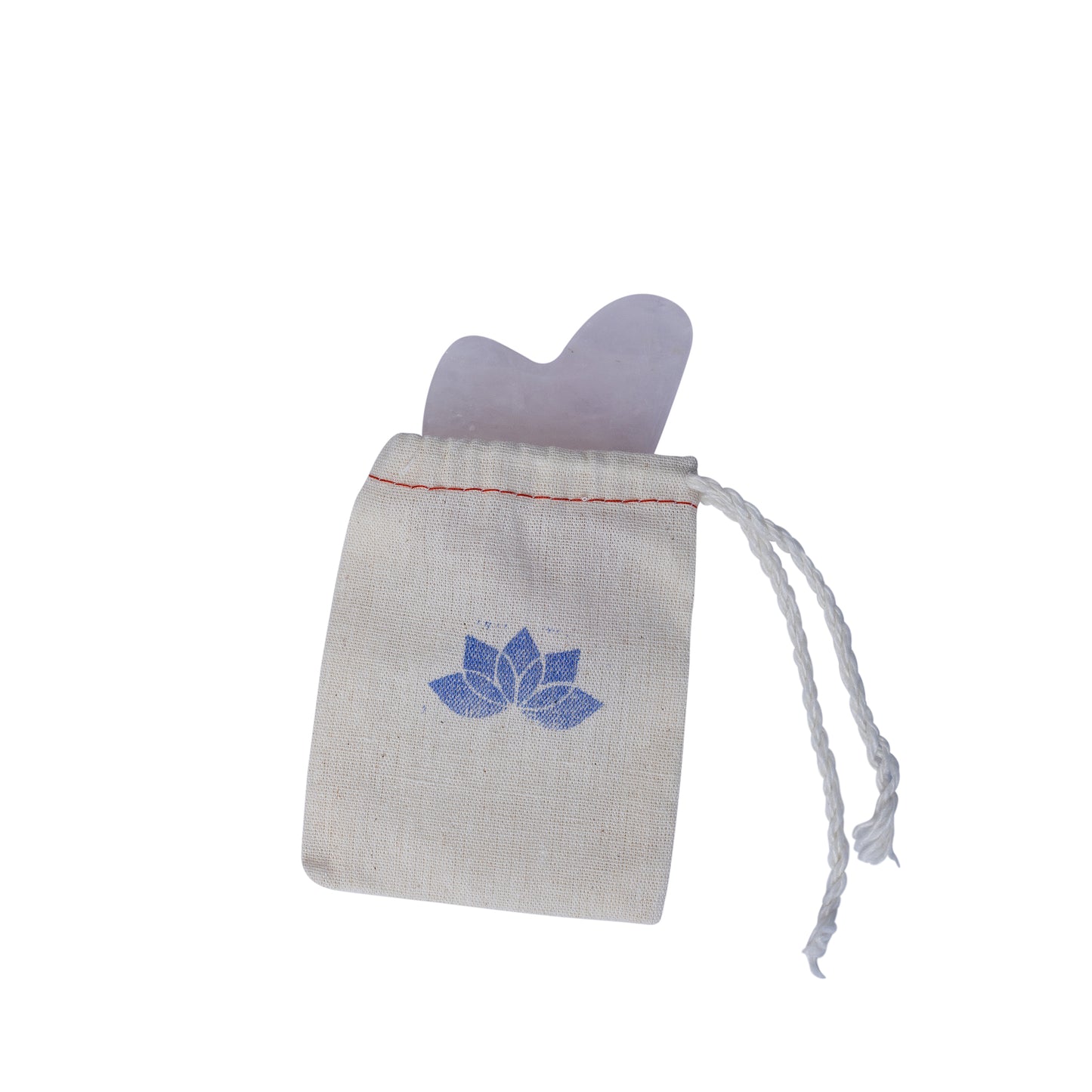 Rose Quartz Gua Sha Tool & Full-Size Nourishing Daily Facial Oil Bundle